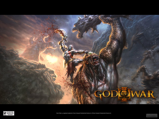 Aрты и скриншоты God of War 3