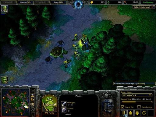 Warcraft III: The Frozen Throne - Тактика окружения