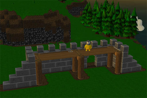 Castle Story - Дневник разработчиков №6: анимация бега и деревянные блоки
